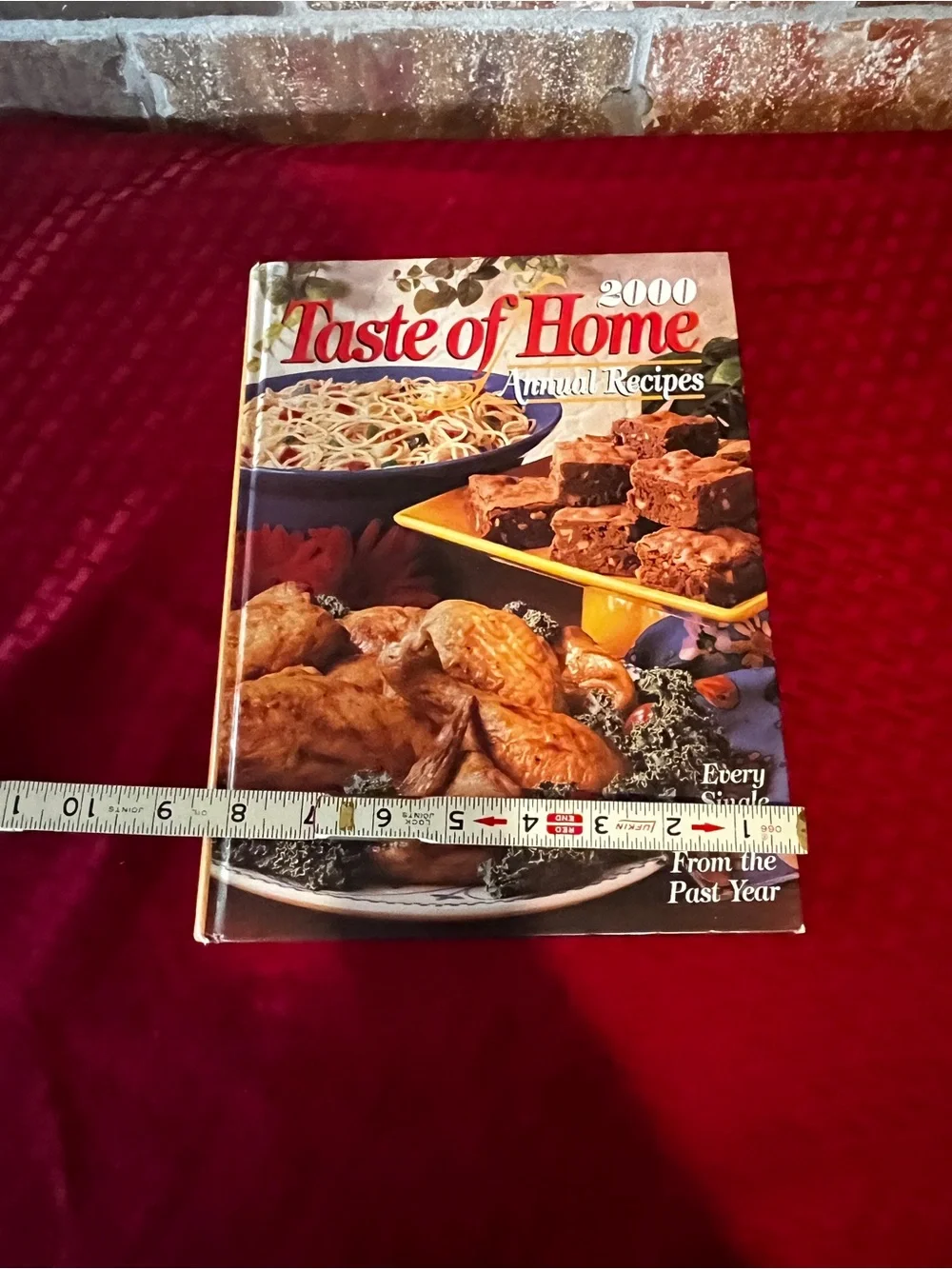 2000 Taste Of Home Annual Recipes Hardcover Cookbook